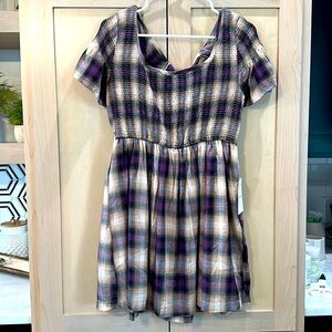 Bohme boutique babydoll dress sz small nwt